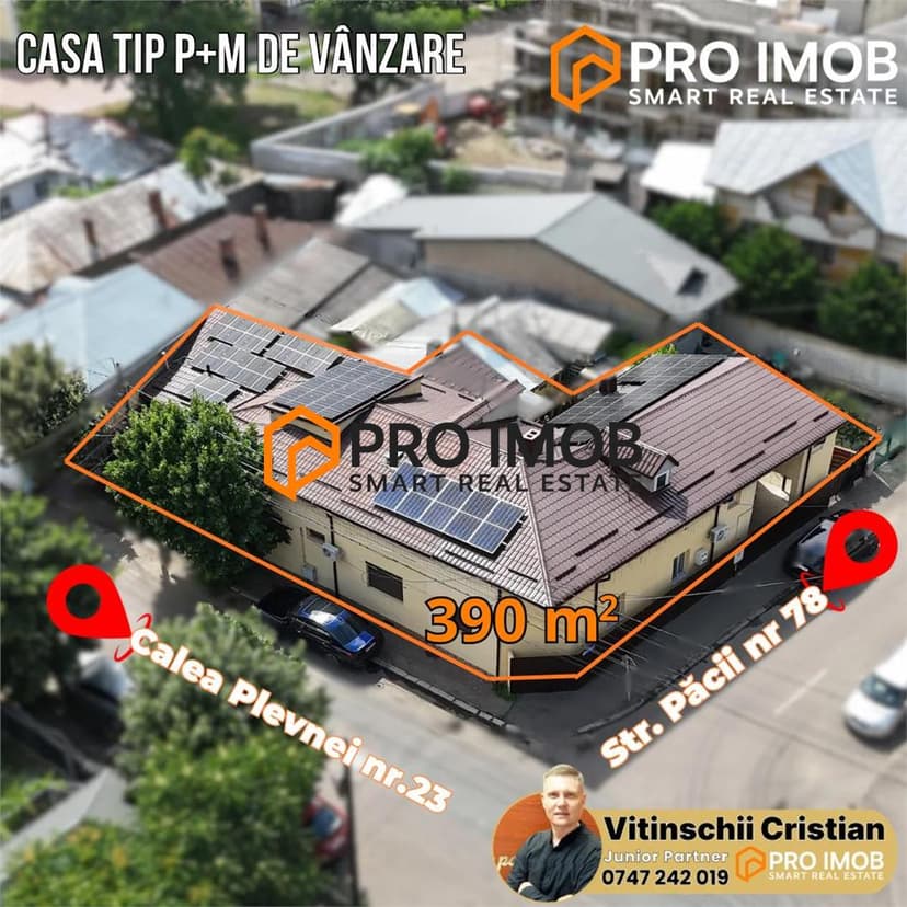 Casa tip P+M zona Centru