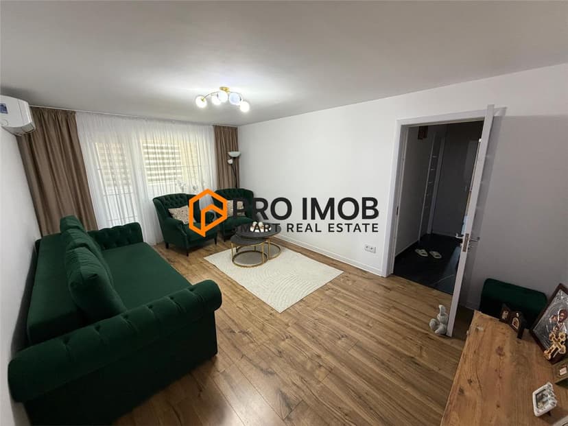 Apartament 2 camere cf 1 semidecomandat zona Unirii Sud